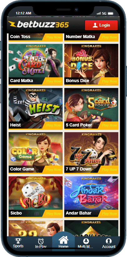 Betbuzz365 Casino Download Mobiele App